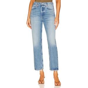 Agolde '90's' Blue Crop Denim Jean Size 25